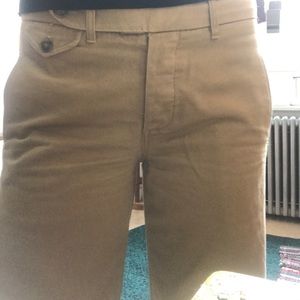 Ralph Lauren pants brown club Monaco style size 4
